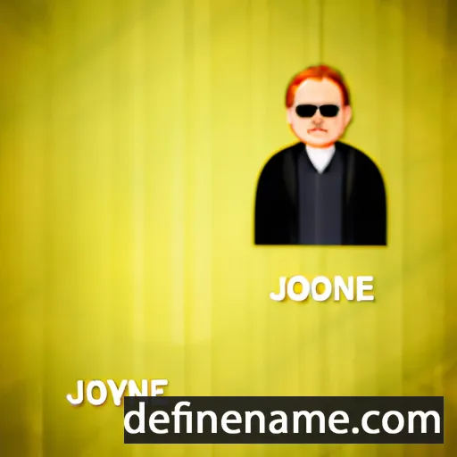 cartoon of the name Joanneke