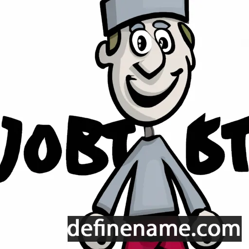 cartoon of the name Jobst