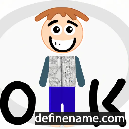 cartoon of the name Jófk