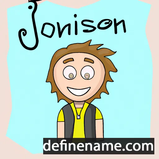 cartoon of the name Jónsvein