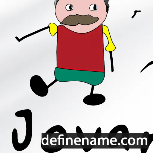 cartoon of the name Jónvør