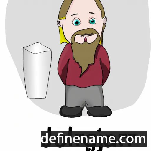 Jórlaug cartoon