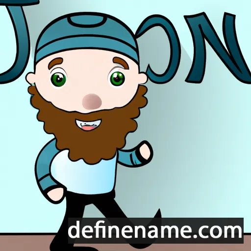 cartoon of the name Jórun