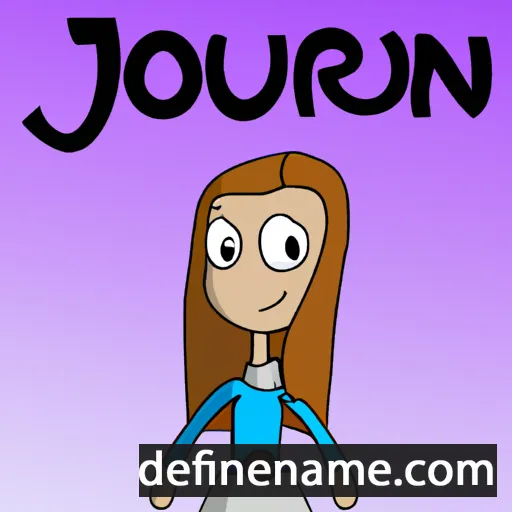 Jórunn cartoon