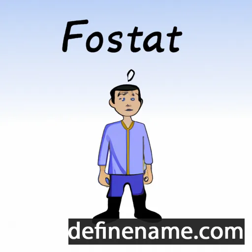 cartoon of the name Jósafat