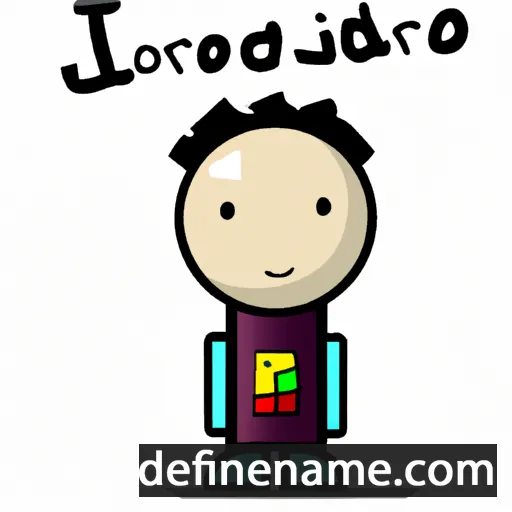 Jòrdic cartoon