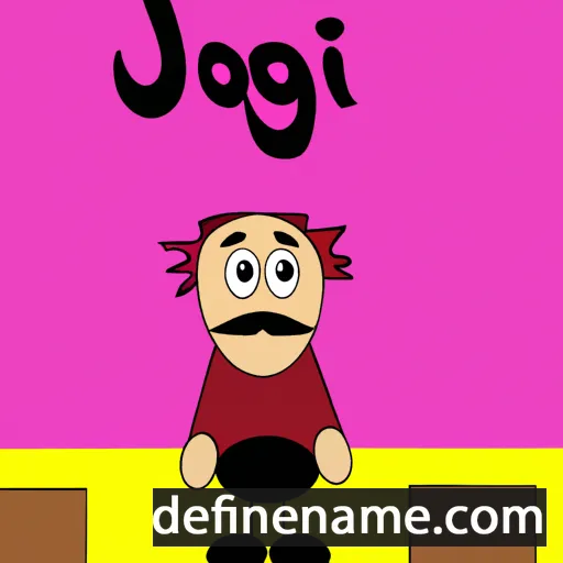 cartoon of the name Jòrgi