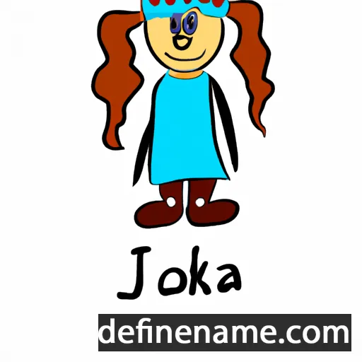 cartoon of the name Jökla