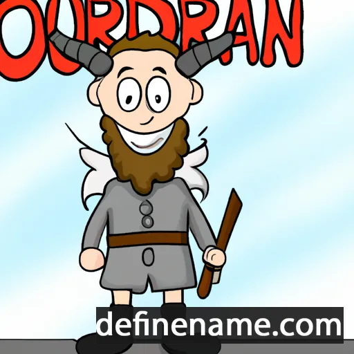 cartoon of the name Jörundur