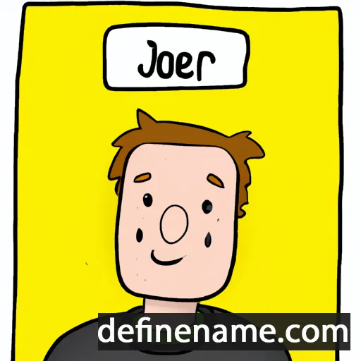 cartoon of the name Jøren