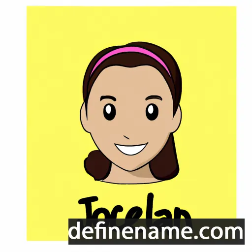 cartoon of the name Jocelina