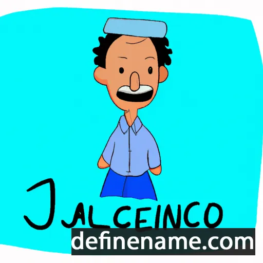 cartoon of the name Jocelino