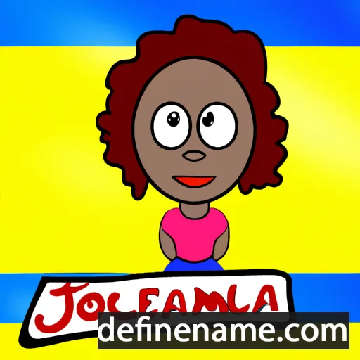 Jocelma cartoon