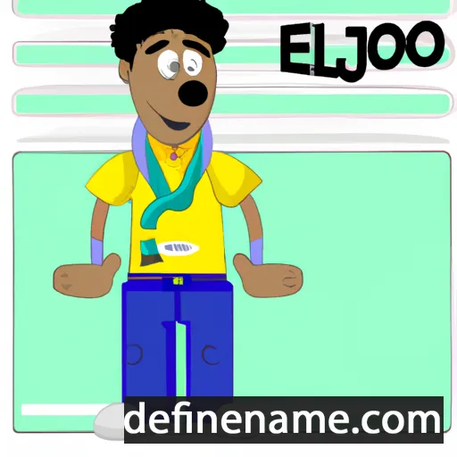 cartoon of the name Jocelmo