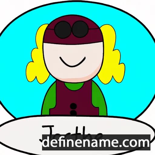 cartoon of the name Jochebeth