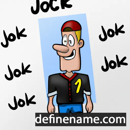 cartoon of the name Jocke