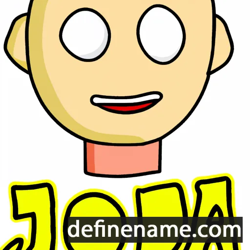 cartoon of the name Joda