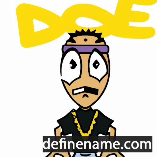 cartoon of the name Jodeci