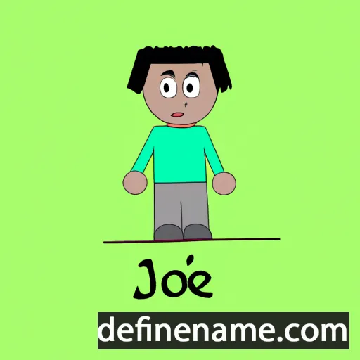 cartoon of the name Joèu