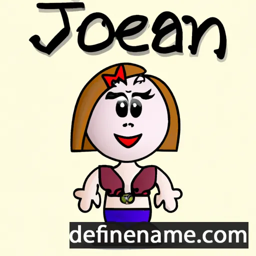 Joeann cartoon