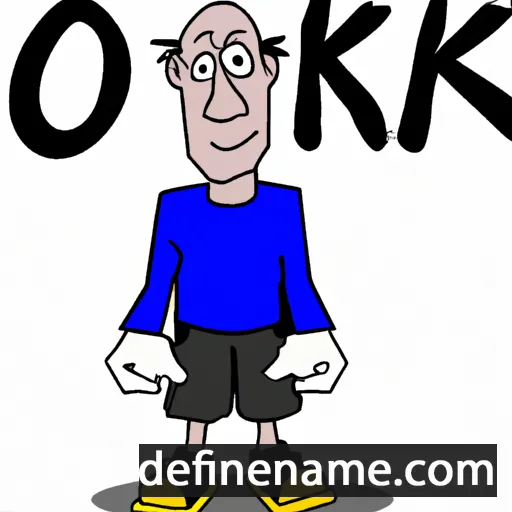 cartoon of the name Joek