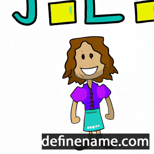 cartoon of the name Joeli