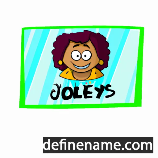 cartoon of the name Joelys