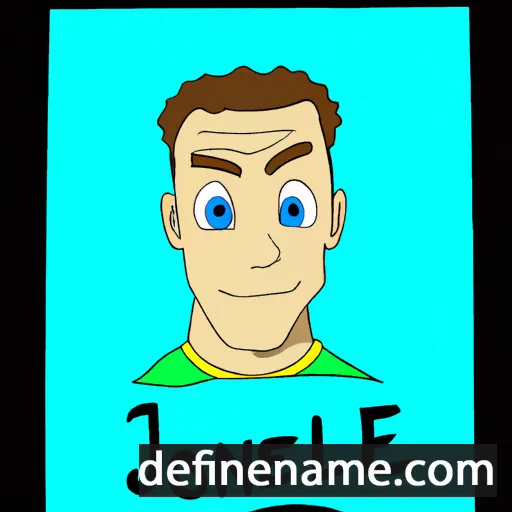 cartoon of the name Joenel