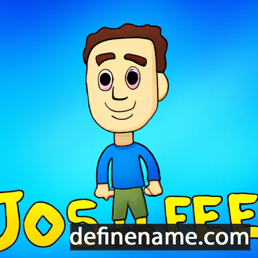 cartoon of the name Joesef