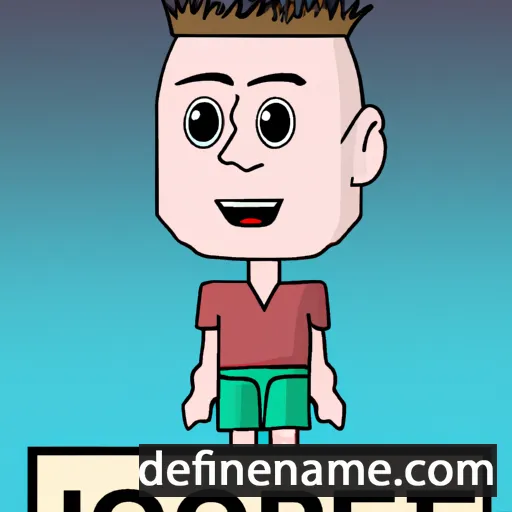 cartoon of the name Joeseph