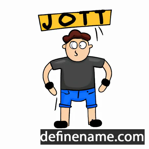 cartoon of the name Joeta