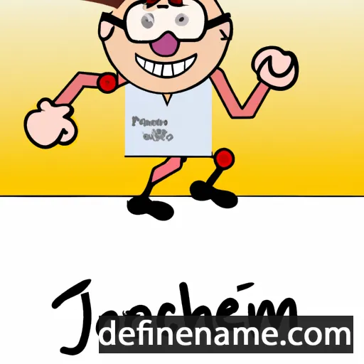 cartoon of the name Jogchem