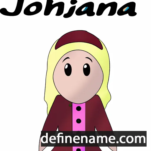 Johánná cartoon