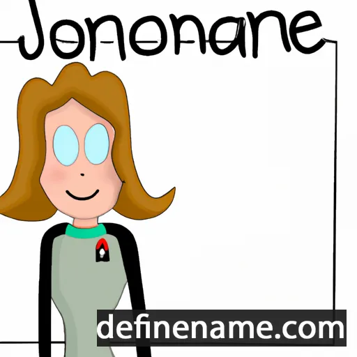 cartoon of the name Johandine