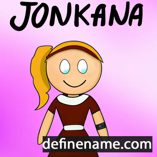 Johanika cartoon