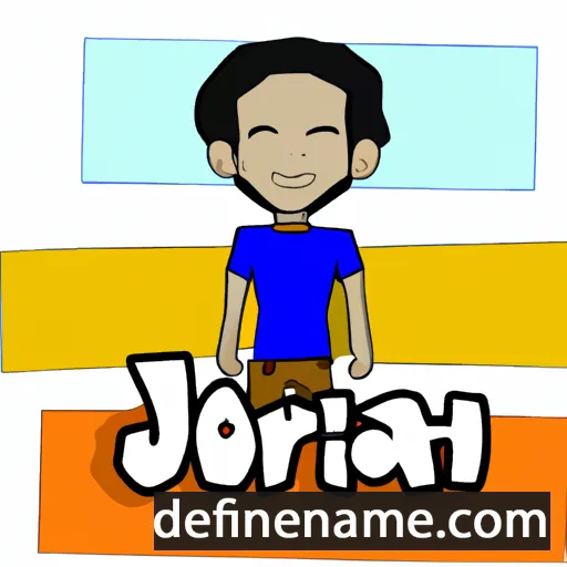 cartoon of the name Johari