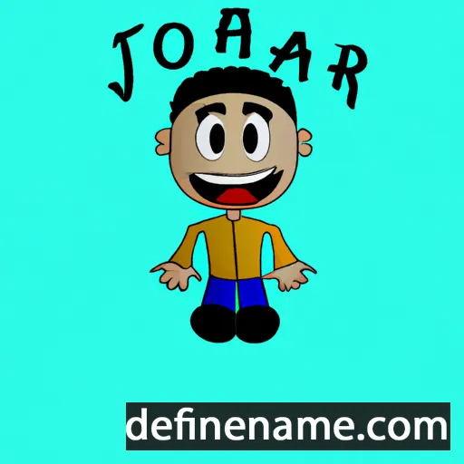 cartoon of the name Johari