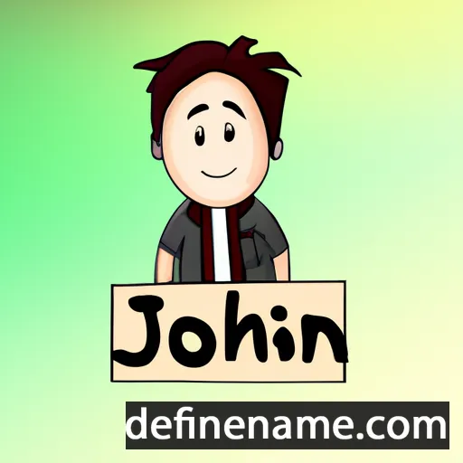 Johnni cartoon