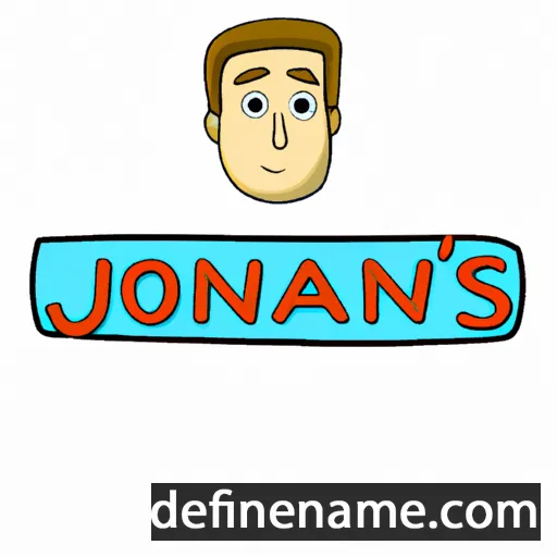 cartoon of the name Johns