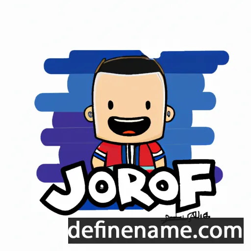 cartoon of the name Johor