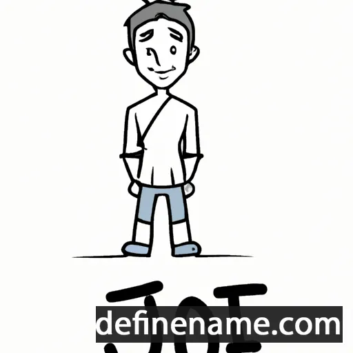 cartoon of the name Joji