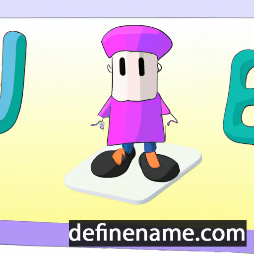 cartoon of the name Jojje