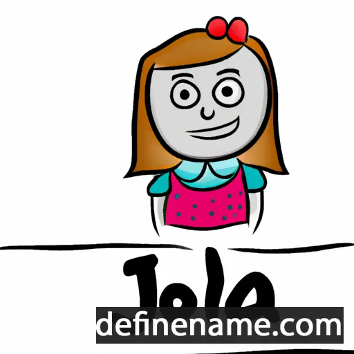 cartoon of the name Jola