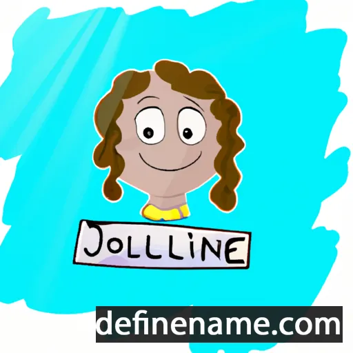 Jolaine cartoon