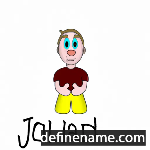 cartoon of the name Joland