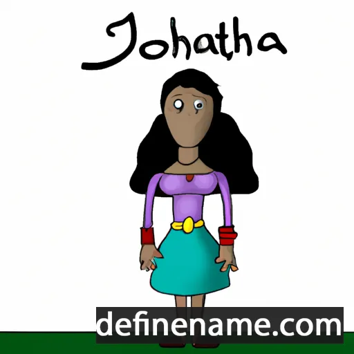 cartoon of the name Jolantha