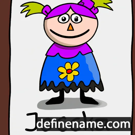 cartoon of the name Joleczka