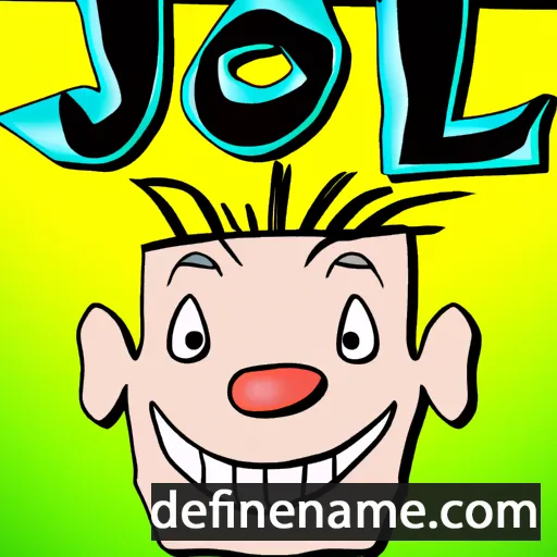 cartoon of the name Jolf