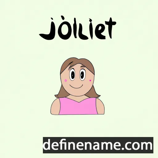 Jolïete cartoon