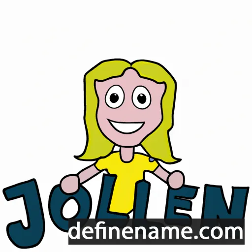 cartoon of the name Jolien